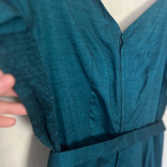 Gorgeous semi formal raw silk dress - Picture 5 of 16